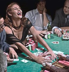 Baccarat table layout with dealer cards visible on kembang toto